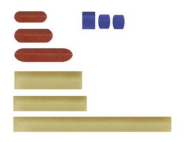 SPINBAR STIR BAR RED 6.35X3MM