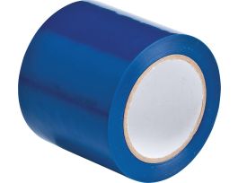 Marking Tape Roll - Abrasion Resistant Vinyl, Solid Color, Blue, 4"