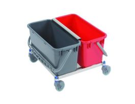 CASTER BASE SS 2X20L DRIP CS1