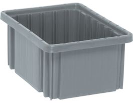 GRAY DIVIDER GRID BOX 10.87INX8.25INX5IN