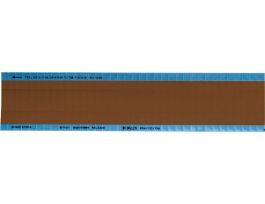 NEMA Wire Marker Permanent Adhesive Vinyl 0.75in H x 0.25in W Brown PK/25 Crds