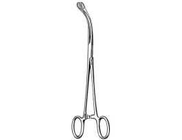 FORCEP SPONGE SERR CVD 8IN