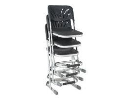 Z-STOOL ELEPHANT BLACK W/BACKREST 18IN
