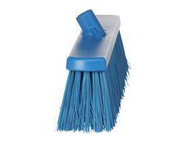BROOM PUSH VIKAN EXTRA STIFF BLUE 13IN