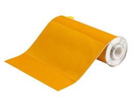 BBP85 Reflective Labels 10 in W x 33 ft L Yellow