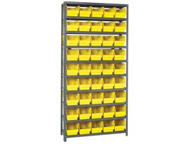 12INX36INX75IN 45 YELLOW BINS 6IN