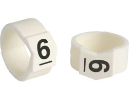 ClipSleeve Wire Markers Size 61 Nylon 0 AWG - 0 AWG, 6 Pack of 50 Pieces