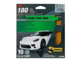 3M™ Sanding Discs with Stikit™ Attachment 10 Pack, 31448, 6 in, 180 grit, 10 packs per case