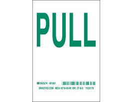 NYC Pull B523 6" x 4" Grn/Glow 10/Package