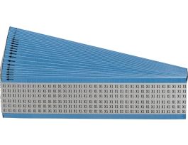 Letters and Numbers Wire Markers Aluminum Foil Legend: X1, 900 Total