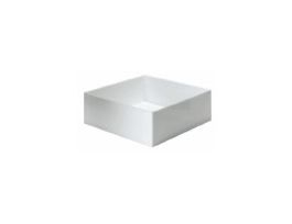 Heavy-wall high-density polyethylene utility tray, 22" x 26" x 4"