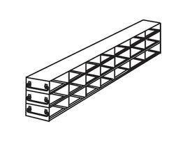 Upright Drawer Freezer Rack for 0.2 mL Tube 96-Well PCR Boxes, 7 x 3 x 2 Array