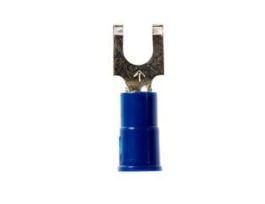 3M™ Scotchlok™ Block Flanged Fork, Vinyl Insulated Butted Seam MVU14-8FFBK, 16-14 AWG, 1000/Case
