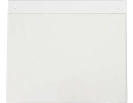 Clear Plastic Sign Holder, 9" H x 12" W