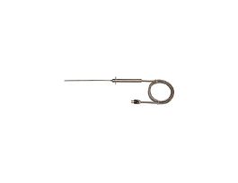 Type-J, All SS Probe, Mini-Connector, 8" L, .125 Dia, Grounded