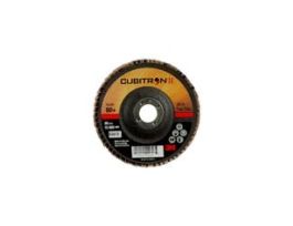 3M™ Cubitron™ II Flap Disc 967A, 60+, T29, 4 in x 5/8 in, 10 ea/Case