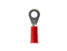 3M™ Scotchlok™ Ring Vinyl Insulated, 100/bottle, MVU18-8R/SX, standard-style ring tongue fits around the stud, 500/Case