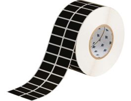 Matte General Purpose Polyester Labels 0.75 in H x 1.5 in W Black 10000/RL