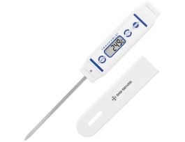 Traceable Waterproof Food Thermometer with Calibration;0.4C accuracy at tested points