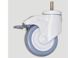 CASTER/WHEEL 4IN WITH BRAKE