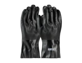 ProCoat, Supported PVC, Jersey Lined, Blk., Sandy Finish, 12 Inch