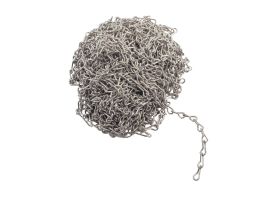 Jack Chain, 50" L, Stainless Steel