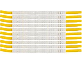 ClipSleeve Wire Markers Size 18 Nylon 10 AWG - 8 AWG, (Blank) Pack of 300 Each