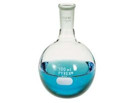 Brand 4320 round-bottom flask; 250 mL, case of 12