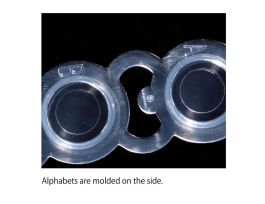 PCR TUBE 8 STRIP FLAT CAP NATURAL 0.2 ML CS