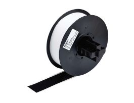 All Weather Permanent Adhesive Vinyl Label Tape for MiniMark Printer - 1.125" Black