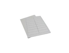 Vinyl labels, 4" x 1-1/8", 1600pk