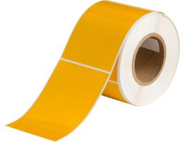 Harsh Environment Multi-Purpose Polyester Labels for 3" Core Printers - 6" x 4" Yellow
