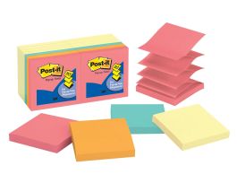 Post-it® Dispenser Pop-up Notes R330-14YWM, 3 in x 3 in, Canary Yellow, Poptimistic Collection