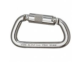 Stainless steel double locking carabiner