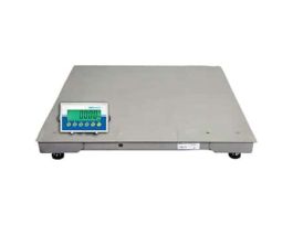 PT Industrial Washdown Weighing Base with AE403 Indicator, 10,000lb/4500kg  x  2lb/1kg, 59.1" x 59.1" Stainless Steel Platform