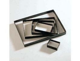 SPECIMEN TRAY 3X2X11/16 BLACK PK