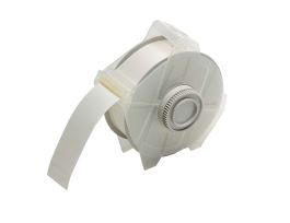 GlobalMark Series Hi-Performance Polyester Labels, 1.125" W x 100' L, Clear