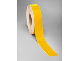 3M™ Diamond Grade™ Flexible Prismatic School Bus Markings Series 973-71NL, Yellow, 2 in X 50 yd