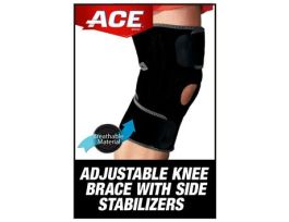 ACE™ Knee Support with Stabilizers 200290, Adjustable
