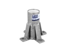 3M™ DBI-SALA® Confined Space Permanent Floor Mount Sleeve Davit Mast Base 8518347, 304 Stainless Steel