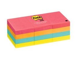 Post-it® Notes 653AN, 1 3/8 in x 1 7/8 in (34.9 mm x 47.6 mm), Poptimistic Collection