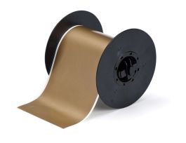 All Weather Permanent Adhesive Vinyl Label Tape for B30 Printers - 4" Gold