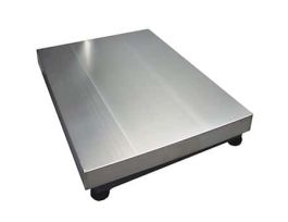 Stainless Steel Weighing Scale, 1320lb/600kg, 23.6" x 31.5" Platform