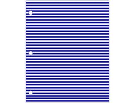 ID SHEET RED W/WHITE STRIPE