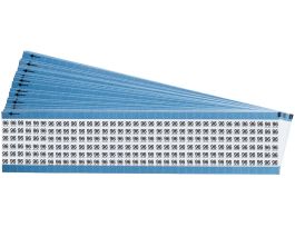 Numerical Wire Markers Permanent Adhesive Vinyl 1.5 in H Legend: 96, 900 Total