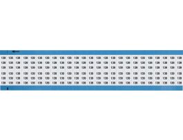 Numerical Wire Markers Repositionable Vinyl 0.75in H Legend: 139, 1250 Total