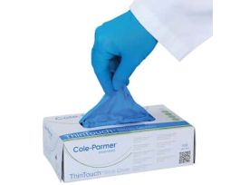 Powder-Free Blue Disposable Nitrile Gloves, Small; 1000/CS