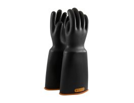 NOVAX Insulating Glove, Blk./Orn., Bell Cuff