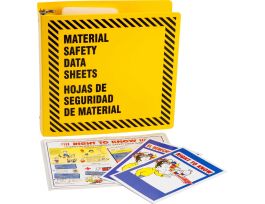 3" Bilingual Binder, Black on Yellow