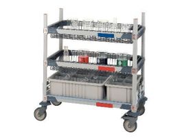 COVER CLEAR 18X36X52INF/TALL CART